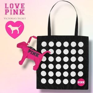 Victoria's Secret PINK Packable Tote & Dog